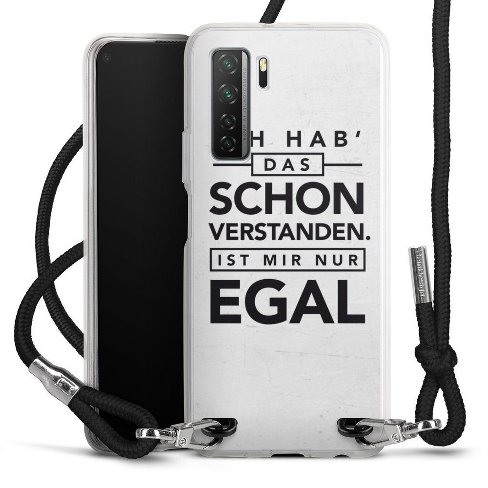 DeinDesign Handyhülle »Sprüche Statement Schon verstanden«, Huawei P40