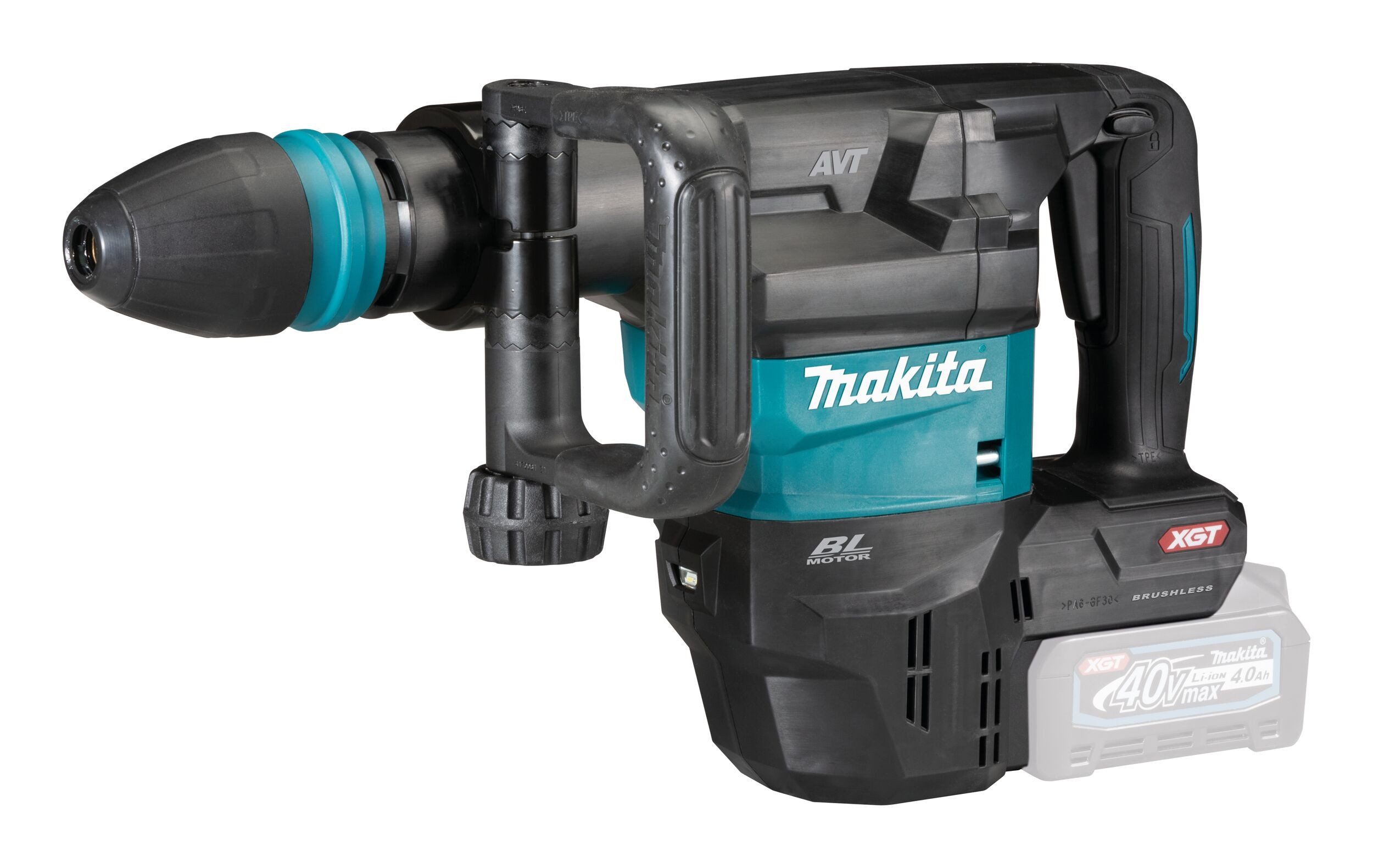 Makita Akku-Meißelhammer, Stemmhammer XGT, HM001GZ02, 40V, SDS-MAX, Ohne Akku im Transportkoffer