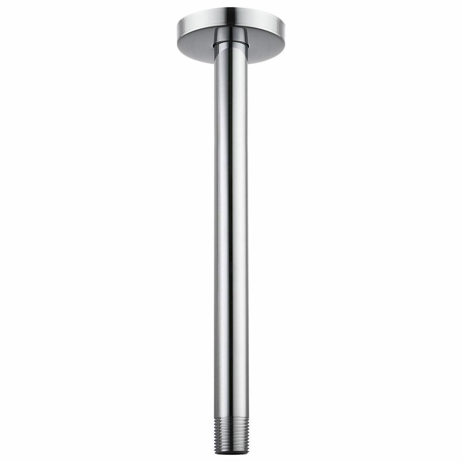 LuxusKollektion Regenduschkopf Duscharm Flansch Deckenmontiert Gerader Regendusche NPT 30cm Rund