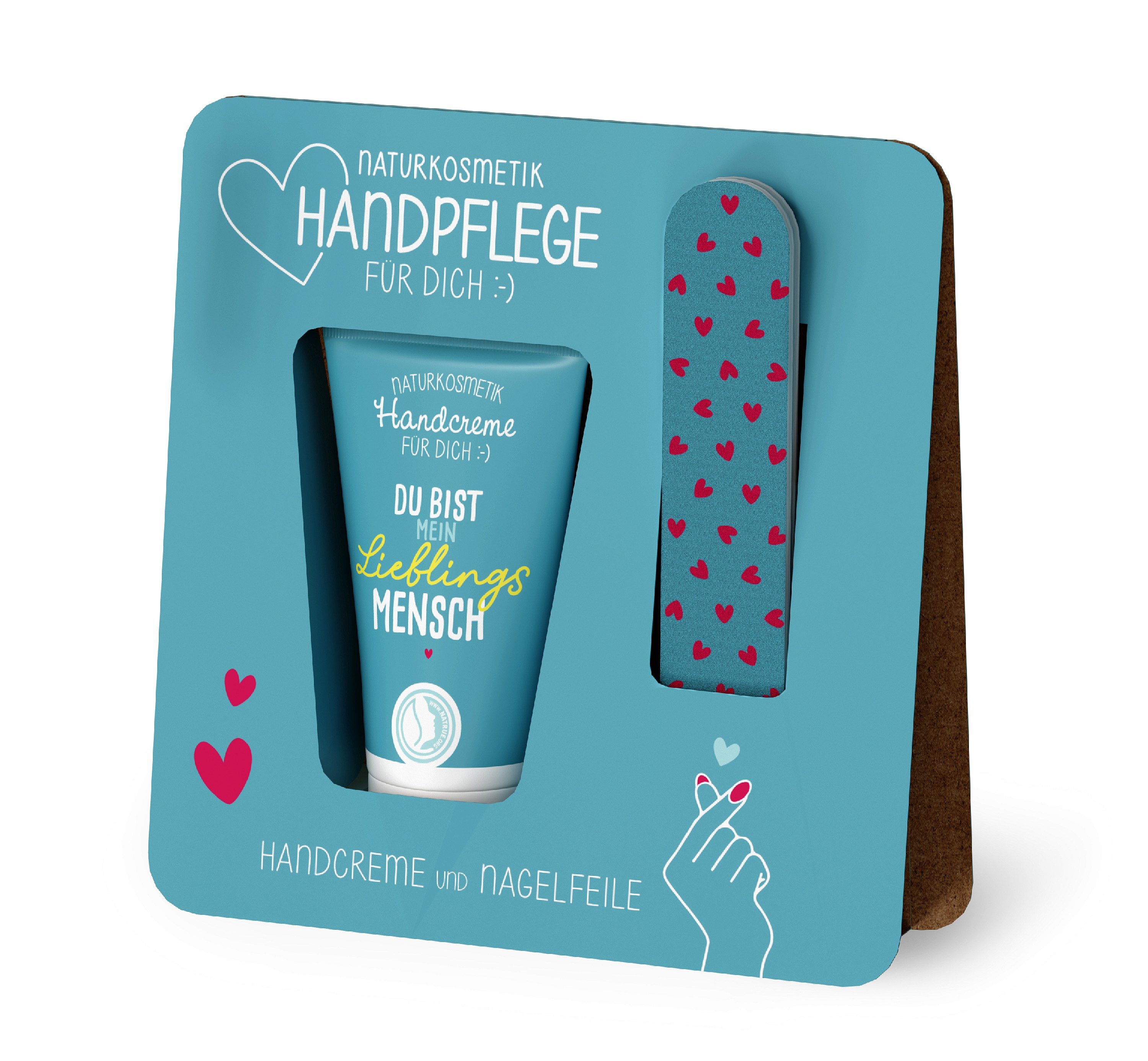 La Vida Handcreme Handpflege Handcreme Nagelfeile Naturkosmetik Geschenk la vida Petrol
