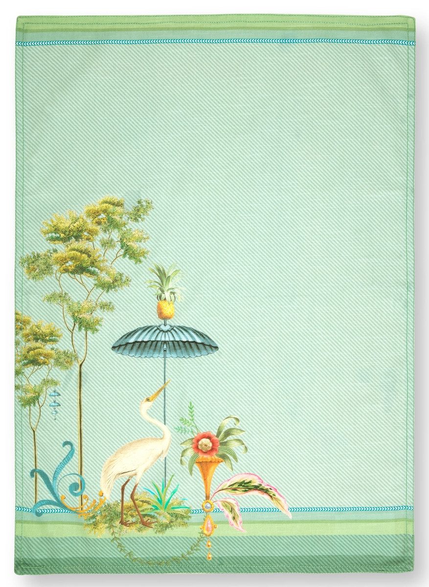 PiP Studio Geschirrtuch Jolie Heron Geschirrtuch Big Blue 50x70 cm günstig online kaufen