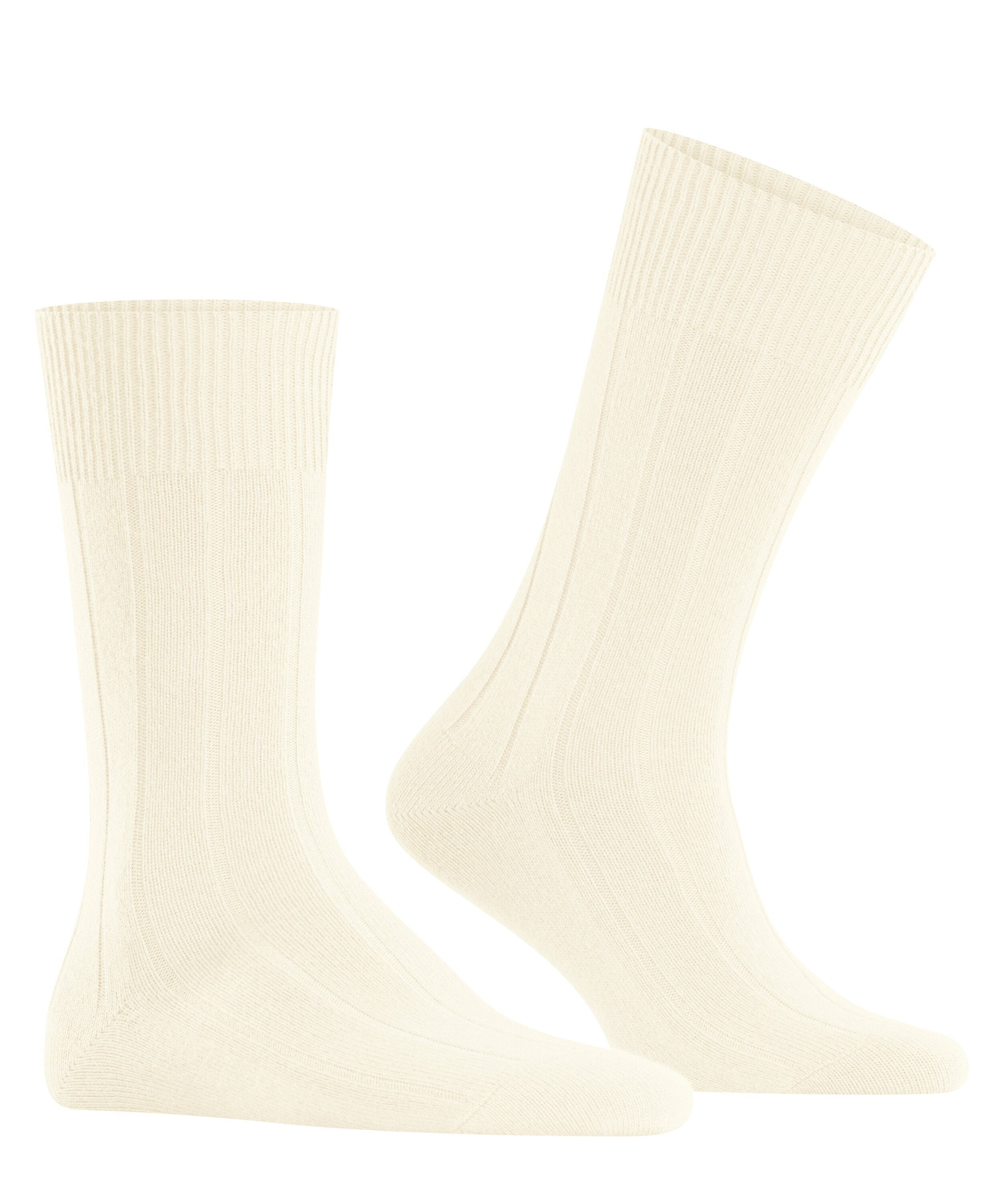 FALKE Socken (2022) Rib Lhasa (1-Paar) pearl