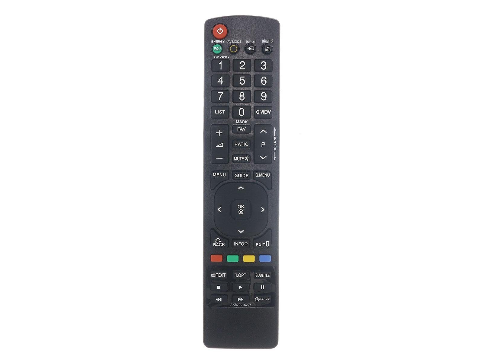 azurano Ersatz für LG AKB72915207 Universal-Smart-TV-Fernbedienung