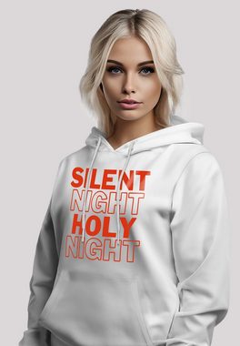 F4NT4STIC Hoodie Weihnachten silent night holy night Premium Qualität, Weihnachten, Geschenk