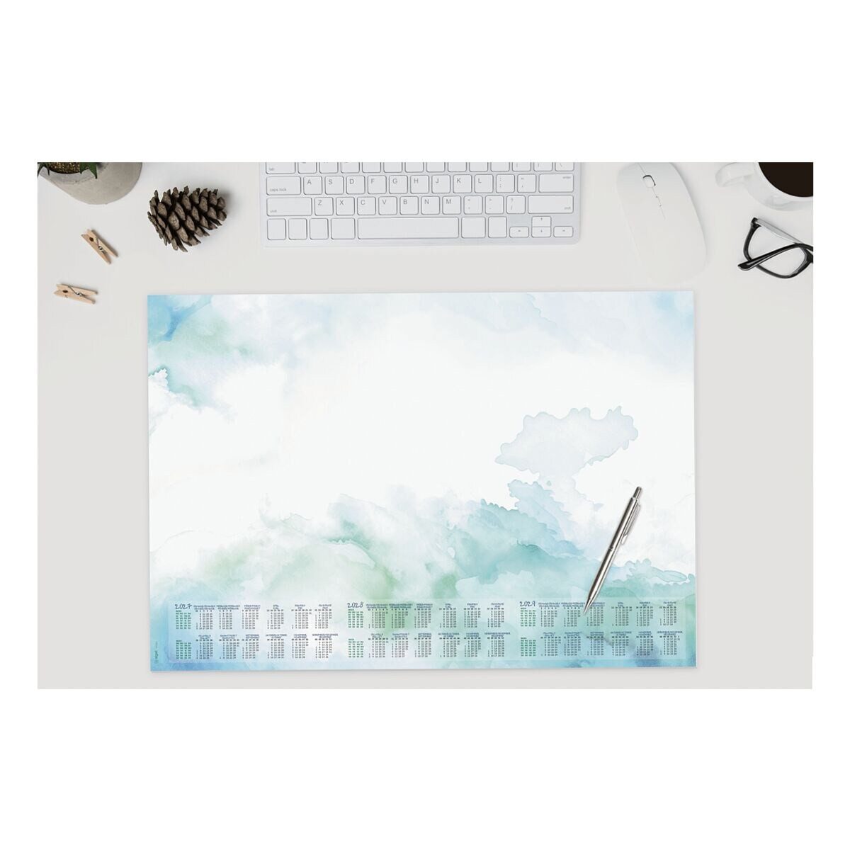Sigel Schreibtischunterlage Watercolor Sea – Bild 2 von 4