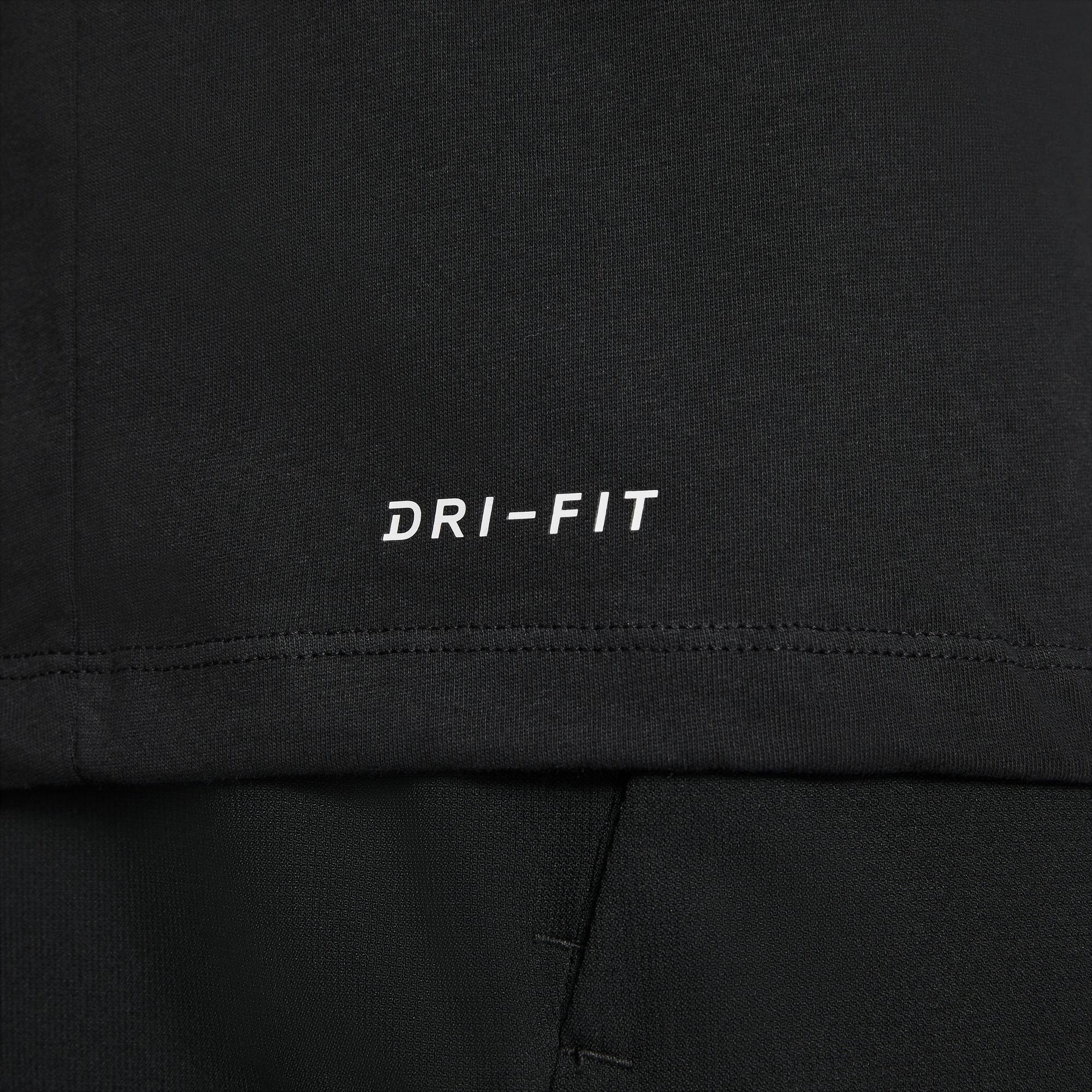 Trainingsshirt Nike T-SHIRT MEN'S DRI-FIT FITNESS schwarz