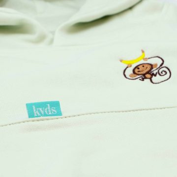 kyds Hoodie Safari, Nachhaltiger Kinder Hoodie für Jungs und Mädchen ab 3 Jahren aus 85% Bio-Baumwolle und 15% recyceltem Polyester