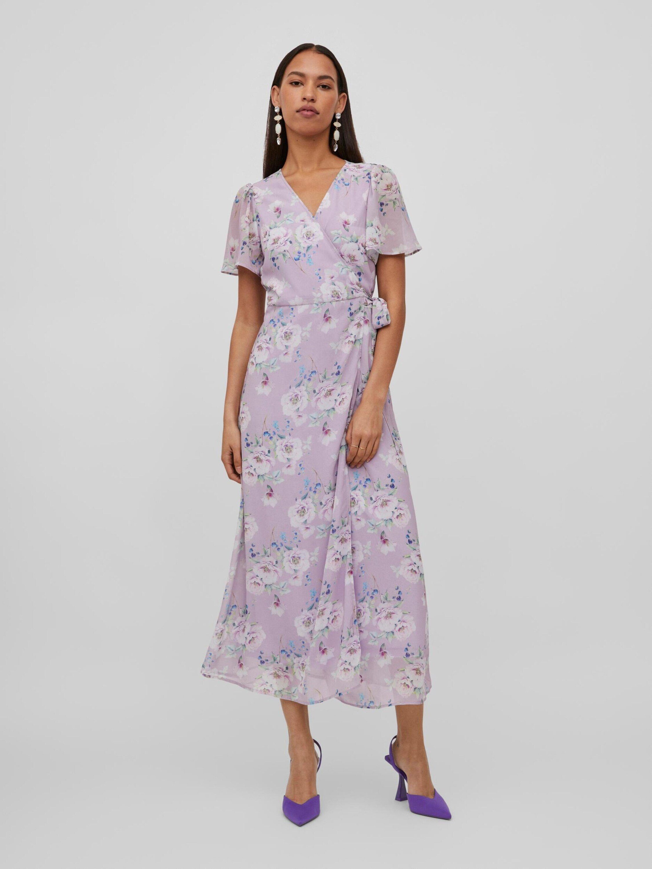 Vila Maxikleid (1-tlg) Drapiert/gerafft