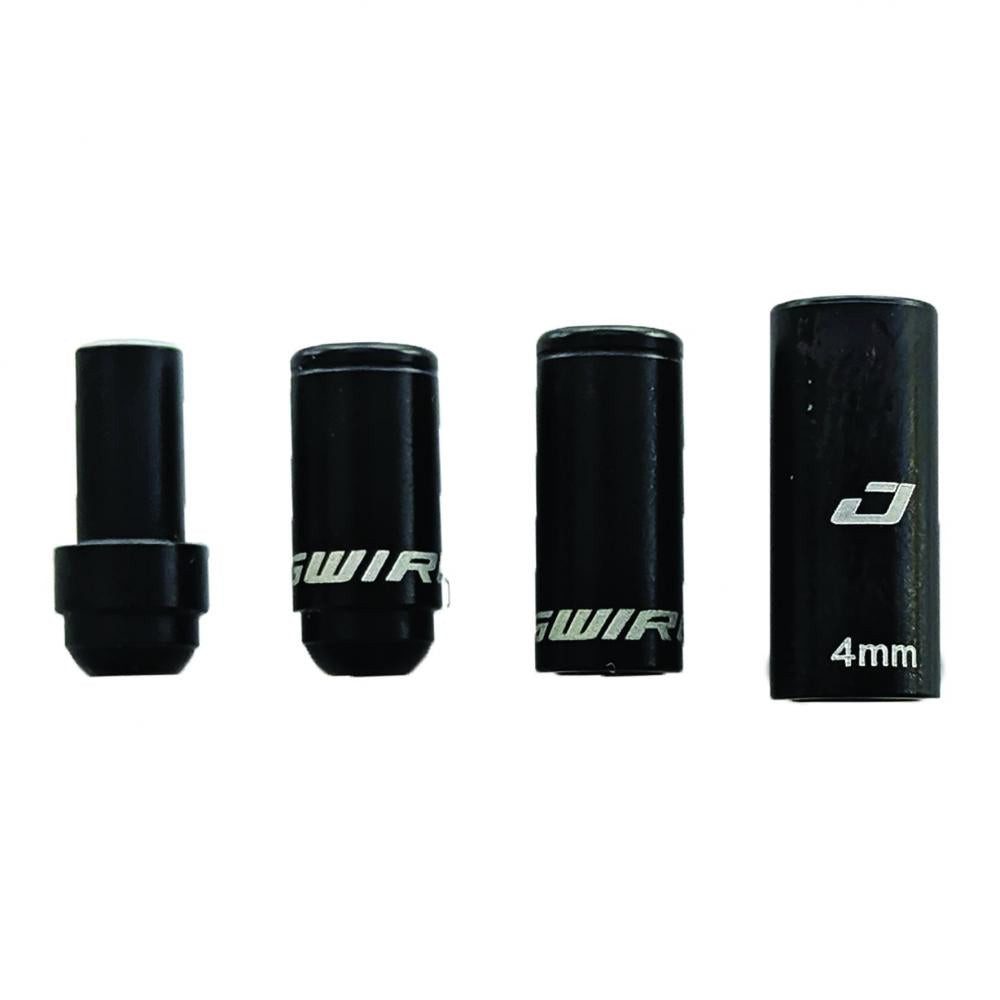 Jagwire Schaltzug Jagwire Elite Link Endkappen 12er Pack Aluminium - Für sichere Schaltu