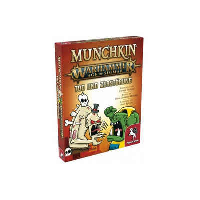 Pegasus Spiele Spiel, Familienspiel 17021G - Munchkin Warhammer: Age of Sigmar - Tod und..., Strategiespiel