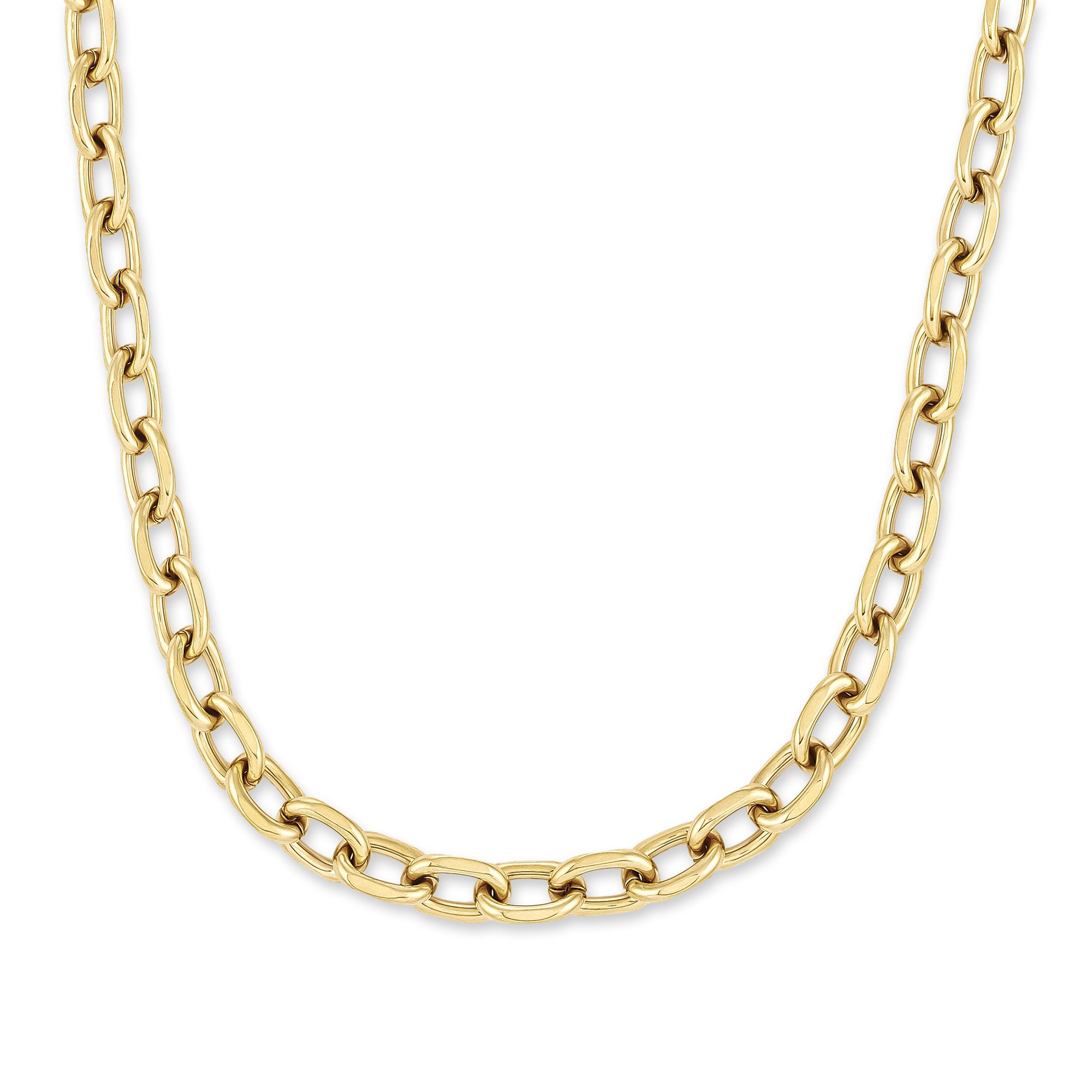 Copenhagen Studios Edelstahlkette Schmuck Geschenk Halskette Basic Chunky