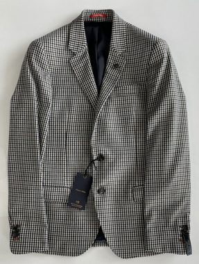 Scotch & Soda Sakko Scotch & Soda Premium Wool Mens Karo Karierte Sakko Blazer Jacke Jacke