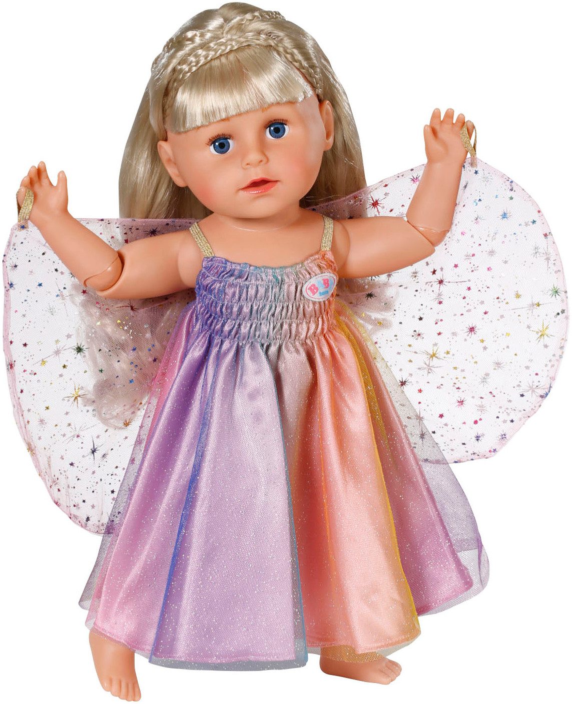 Baby Born Puppenkleidung Regenbogen Kleid, 43 cm – Bild 4 von 5