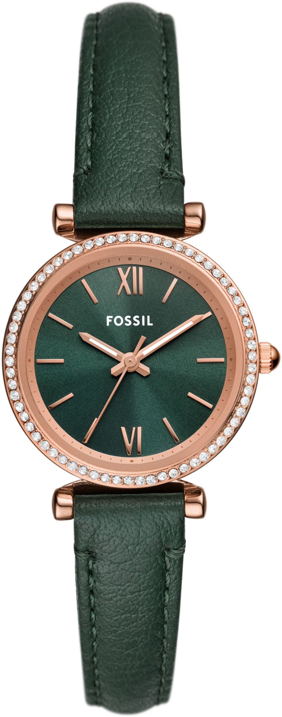 Fossil Quarzuhr CARLIE MINI ES5370, Armbanduhr, günstig online kaufen