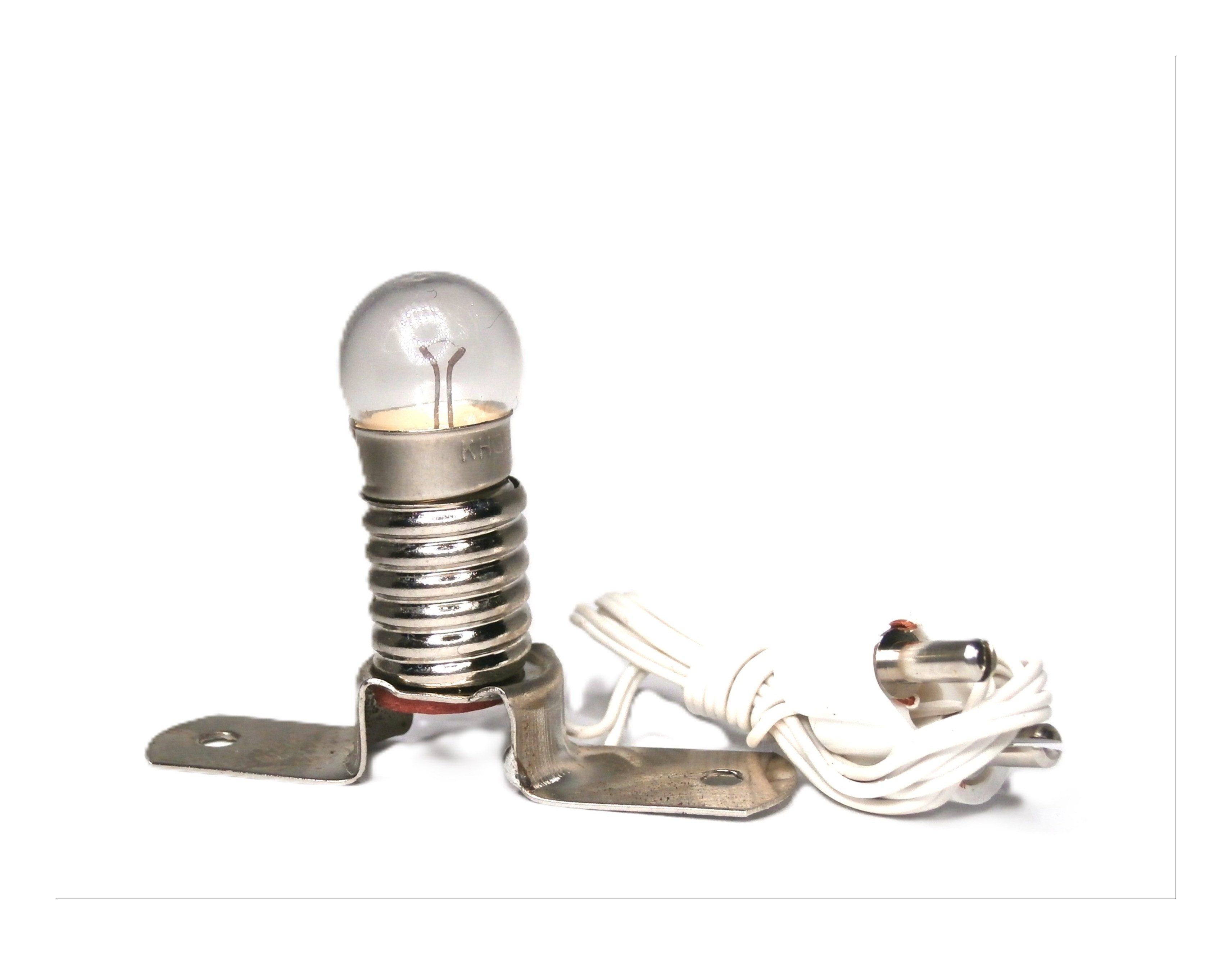 BELI-BECO Krippen-Zubehör Beli-Beco 335 Skalenlampe mit Stegfassung (3,5 V, Sockel E10), Klar
