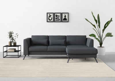 sit&more Ecksofa Lindholm L-Form, mit Sitztiefenverstellung und Federkern