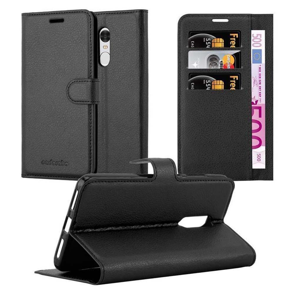 Cadorabo Handyhülle für Xiaomi RedMi NOTE 4 Hülle Xiaomi RedMi NOTE 4, Hülle Schutzhülle mit Standfunktion, Kartenfach und Magnetverschluss