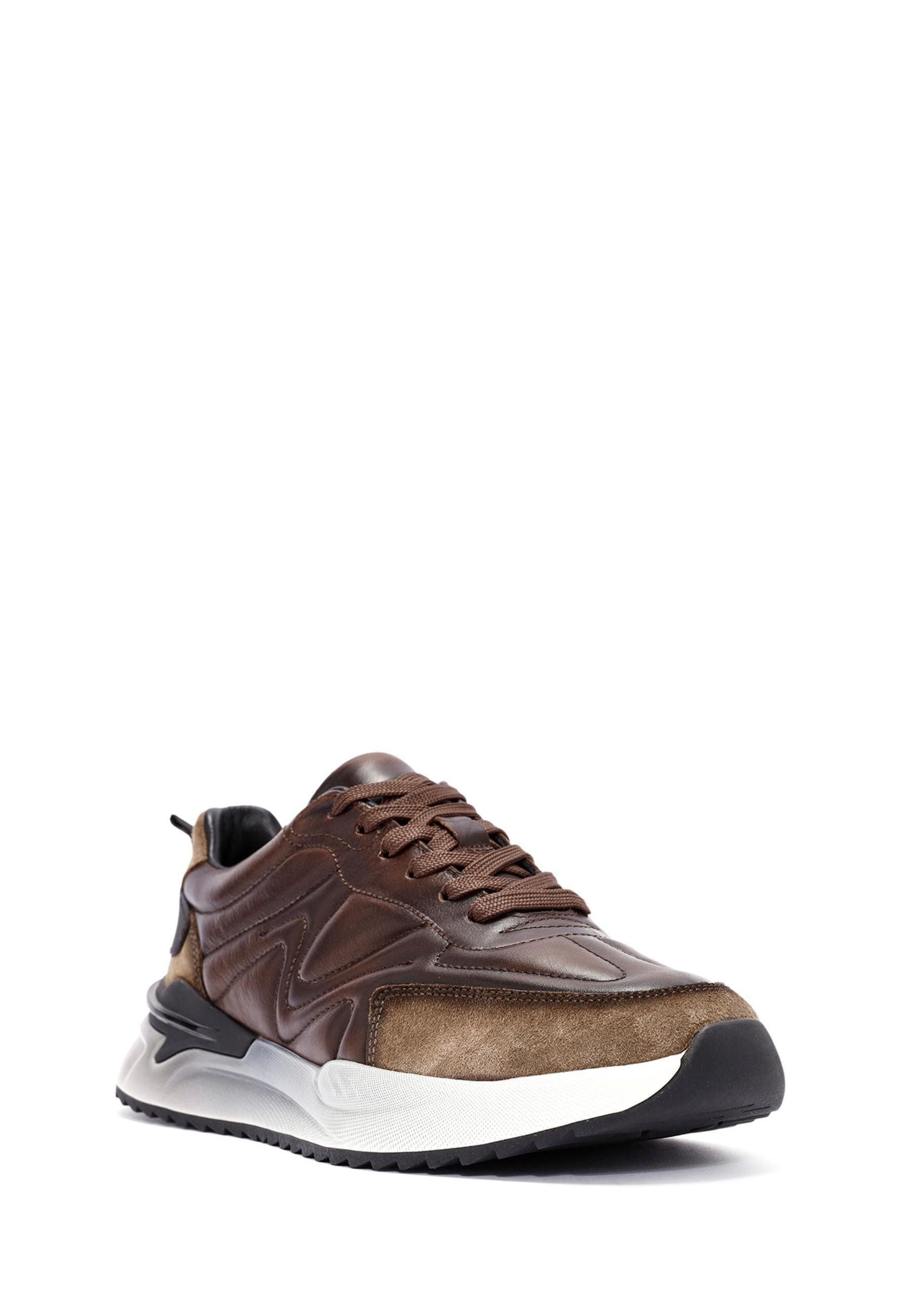 Derimod Leder Sneaker Sneaker Schnürsenkel, Lederfutter, EVA Sohle