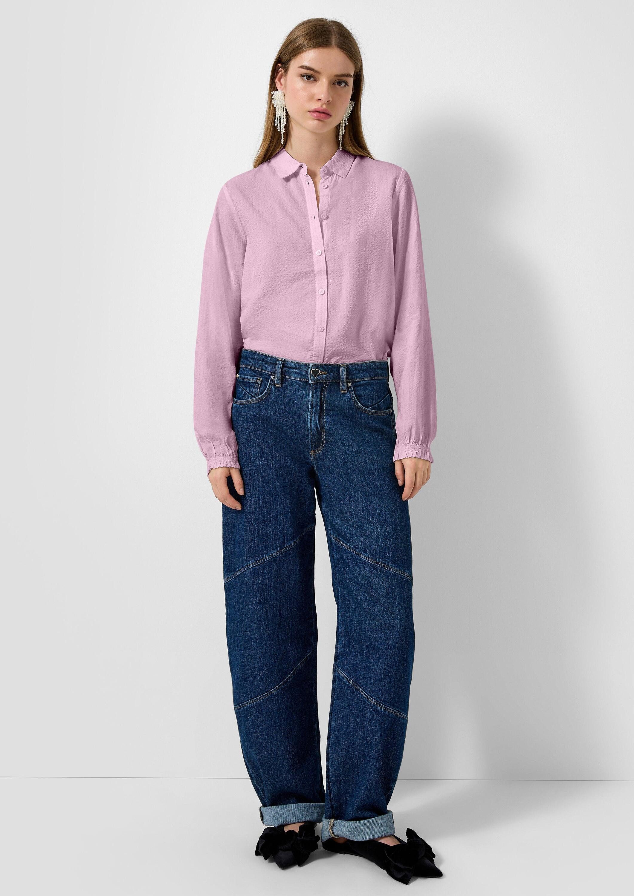 QS Langarmbluse Bluse Bluse