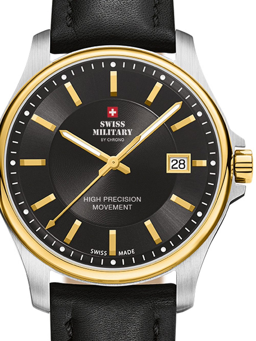 Quarzuhr Swiss Military SM30200.13 Herrenuhr 39mm 5ATM Swiss Military SM30200.13 Herrenuhr 39mm 5ATM