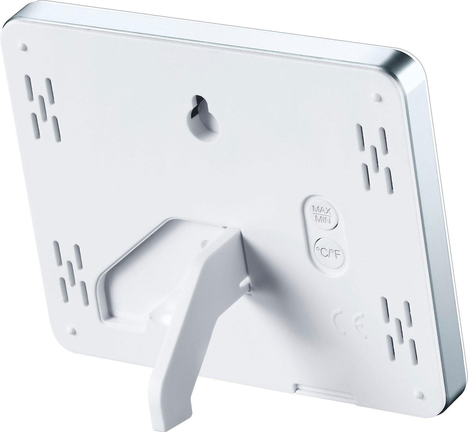 BEURER HM 16 Thermo-Hygrometer, Kontrolle von Temperatur und Luftfeuchtigkeit Innenwetterstation (Mit Smiley-Indikation, ideal für zuhause oder im Büro)