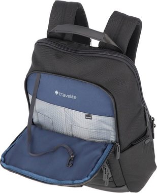 travelite Rucksack Meet, 41 cm, Arbeitsrucksack Schulrucksack Laptoprucksack mit 15,6-Zoll Laptopfach