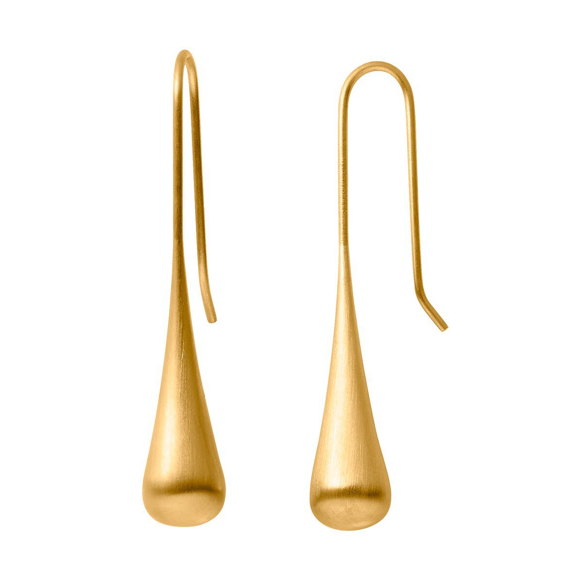 Heideman Paar Ohrstecker Sagitta goldfarben (Ohrringe, inkl. Geschenkverpackung), in Tropfen-Form