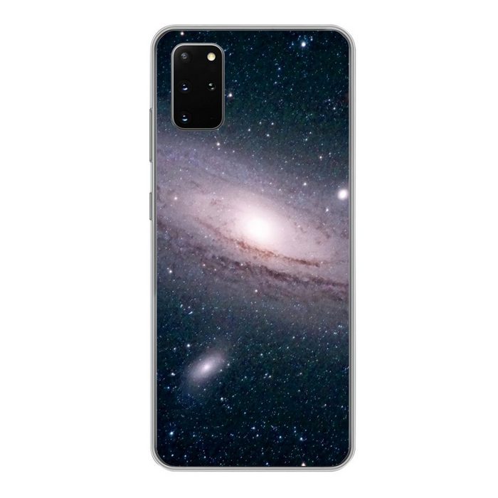 MuchoWow Handyhülle Die Milchstraße am Sternenhimmel Phone Case Handyhülle Samsung Galaxy S20 Plus Silikon Schutzhülle