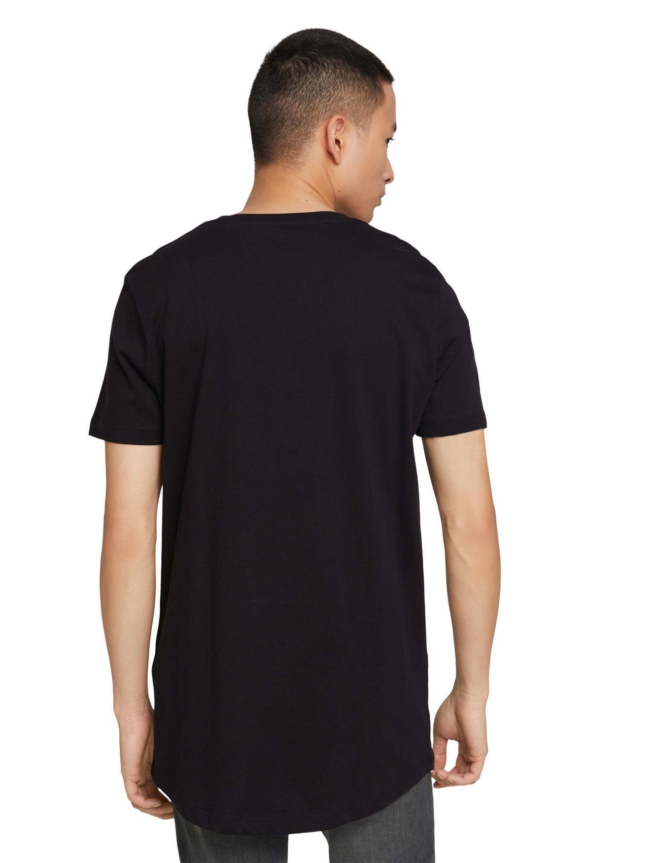 Basic Set TOM T-Shirt Schwarz TAILOR (4-tlg) in 5300 4-er T-Shirt