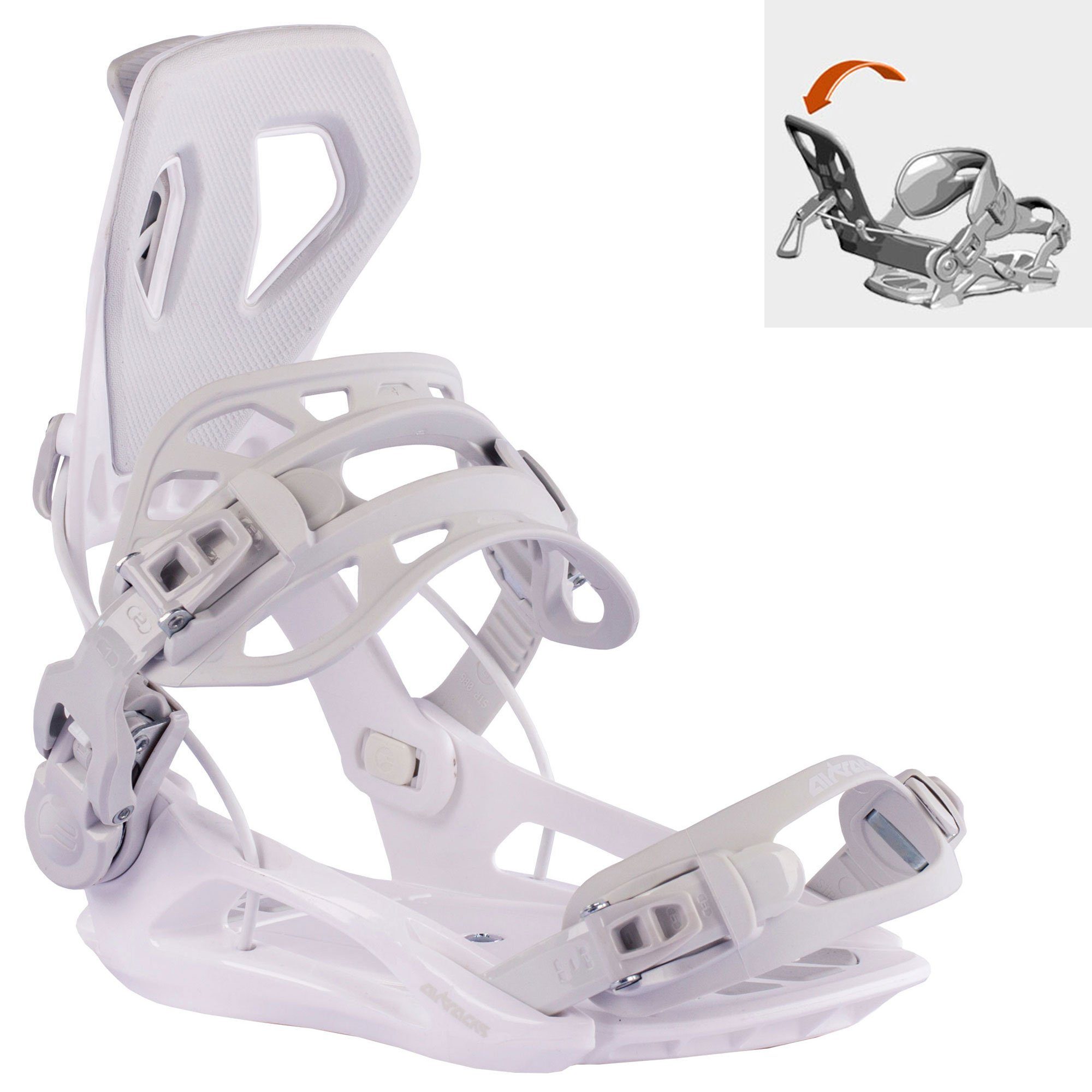 Snowboardbindung Snowboard Bindung FASTEC MASTER W Pro