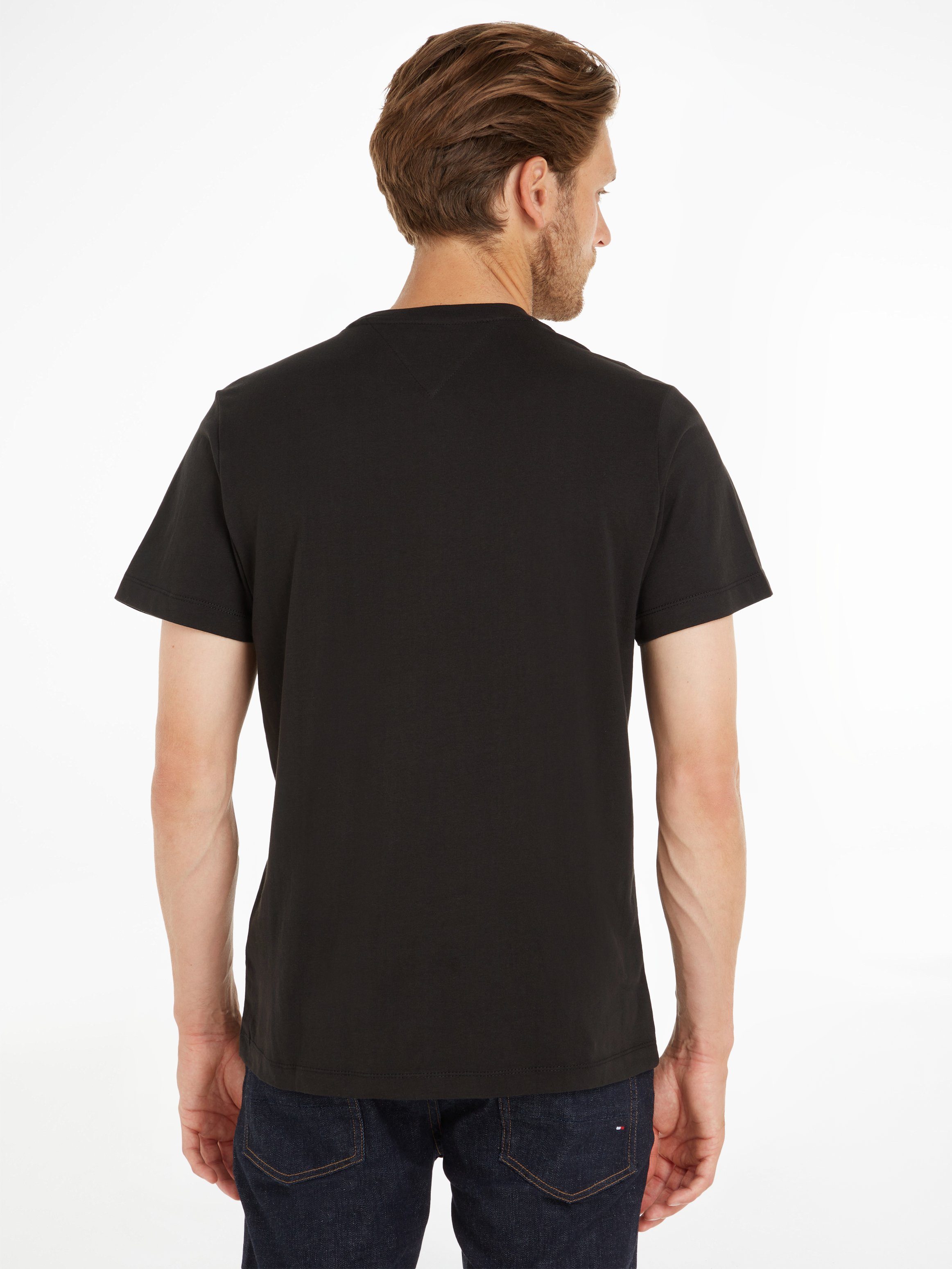 Tommy Jeans T-Shirt TJM CLASSIC JERSEY C NECK mit Logostickerei günstig online kaufen