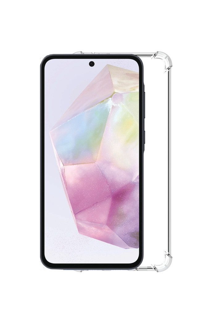 Samsung Handyhülle Designed for Samsung Mobeen Clear Cover für Samsung Galaxy A17 5G, Backcover, Schutzhülle, Handyschutzhülle, Case, Schutzcase, stoßfest