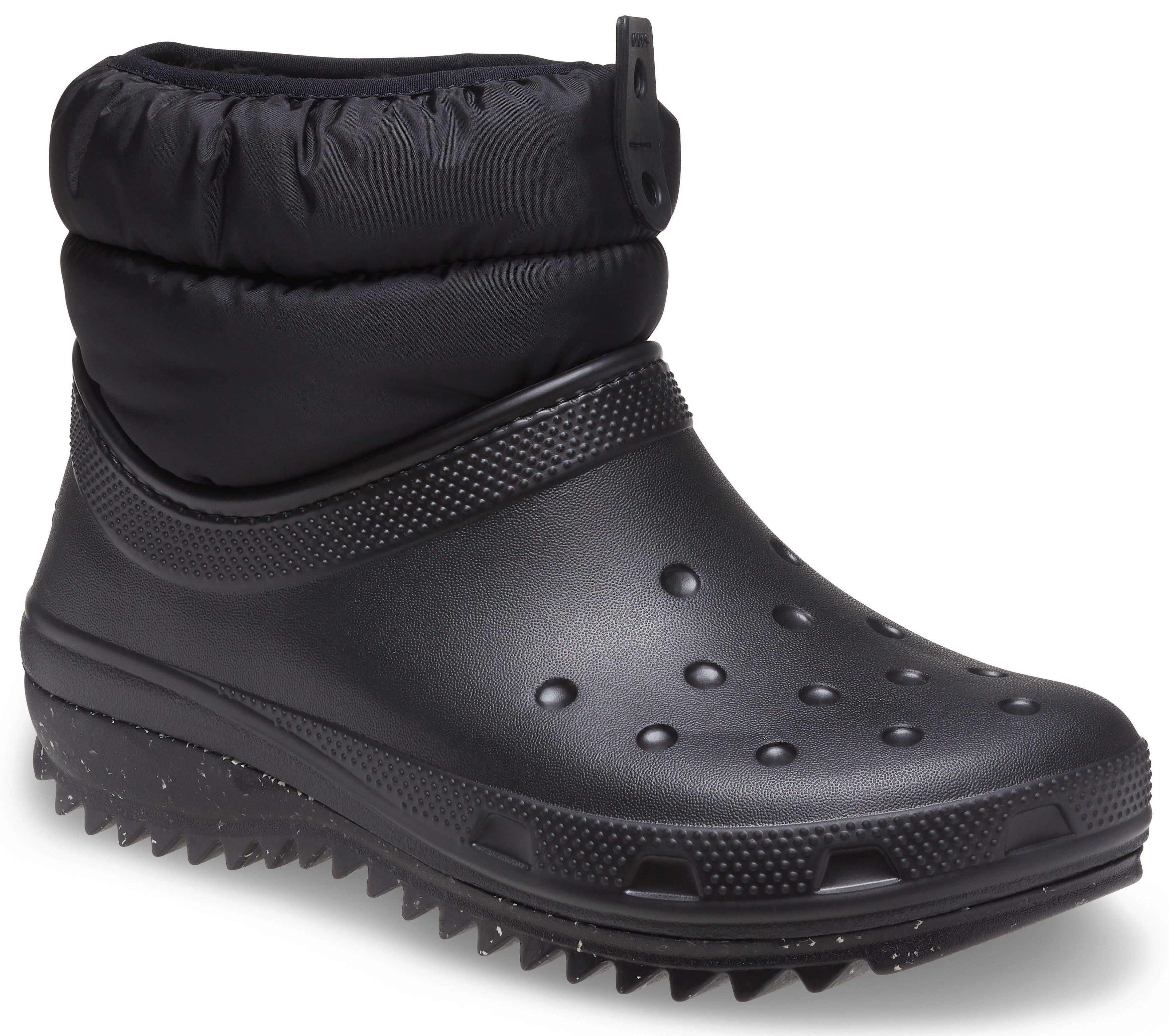 Crocs Winterstiefel Classic Neo Puff Shorty Snowboots mit elastischem Schafteinstieg
