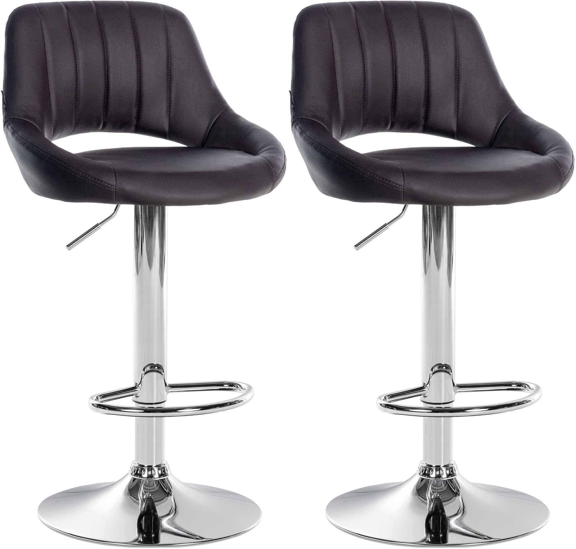 CLP Barhocker Milet Kunstleder (2er Set, günstig online kaufen