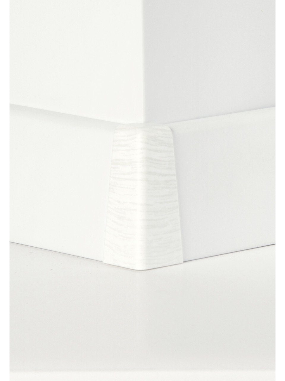 Classen Sockelleiste Classen Außenecke für Clip-Laminatleiste foliert