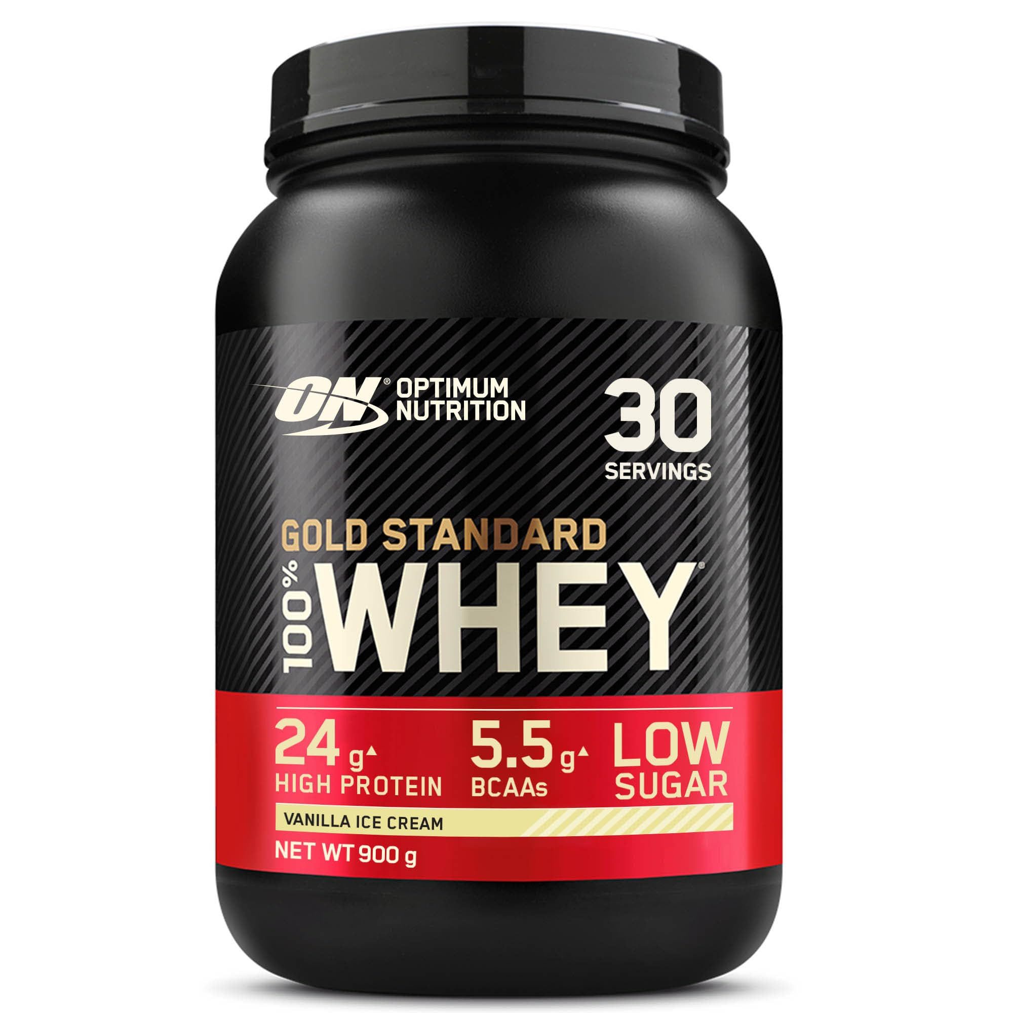 Optimum Nutrition Optimum Nutrition Gold Standard Whey Protein Powder,Vanilla Cream,900g Pulver