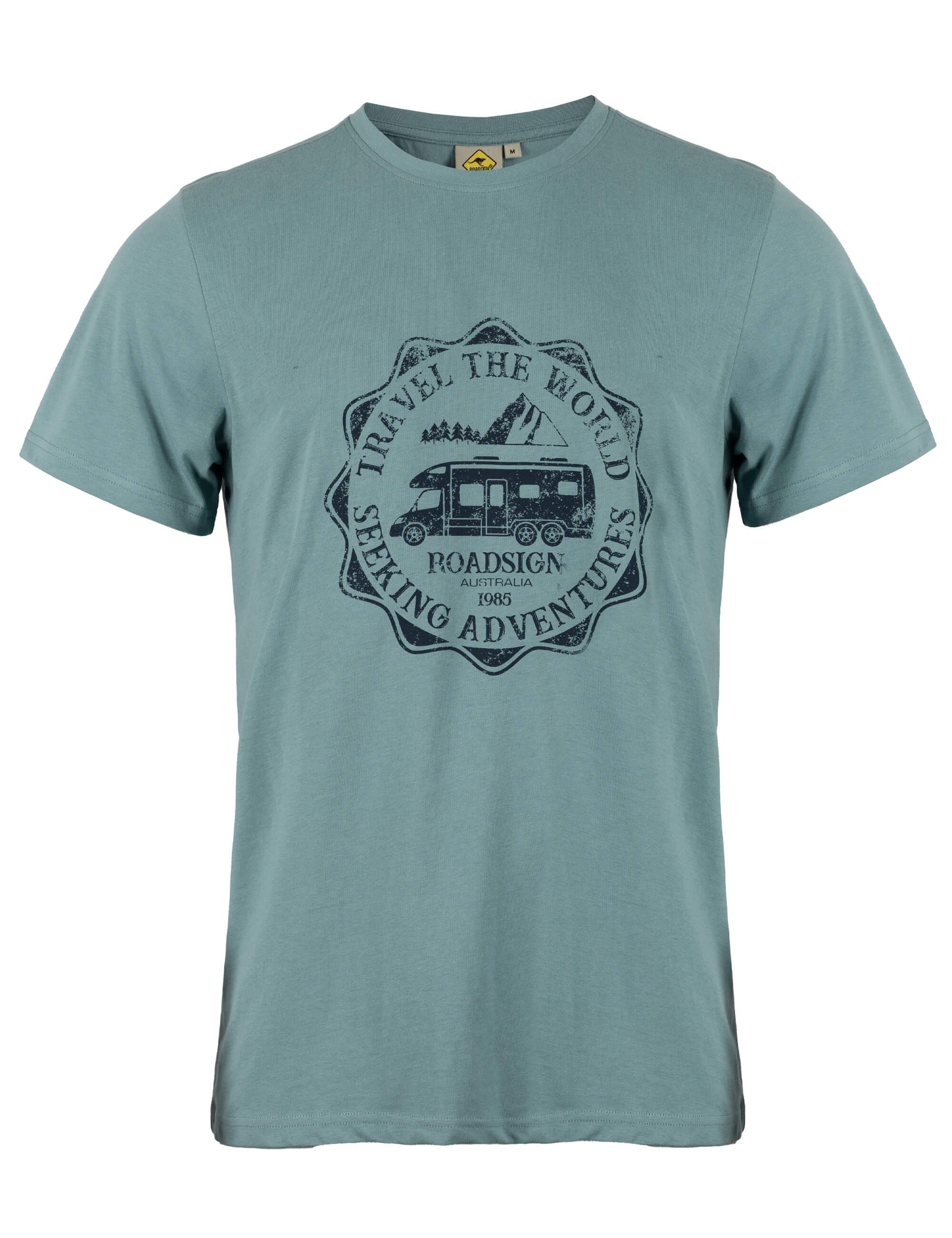 ROADSIGN australia T-Shirt Camper (1, 1-tlg., 1) mit klassischem Print & Rundhalsausschnitt, für Casual-& Outdoorlooks