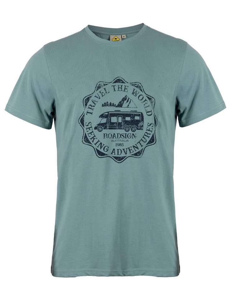 ROADSIGN australia T-Shirt Camper (1, 1-tlg., 1) mit klassischem Print & Rundhalsausschnitt, für Casual-& Outdoorlooks