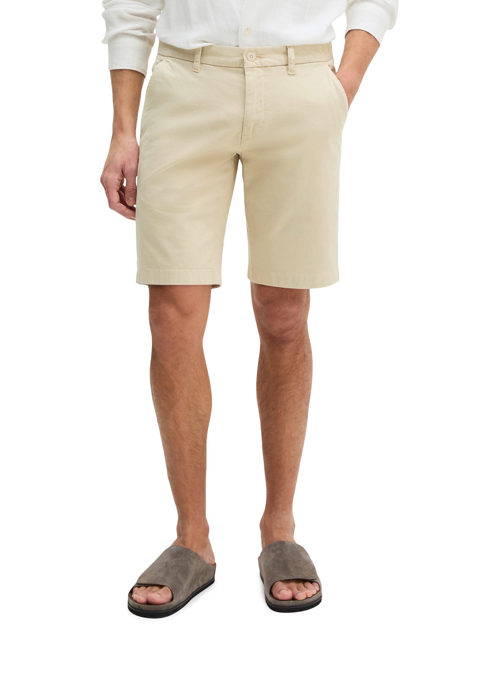 Marc O'Polo Shorts in softer Twill Stretch-Qualität