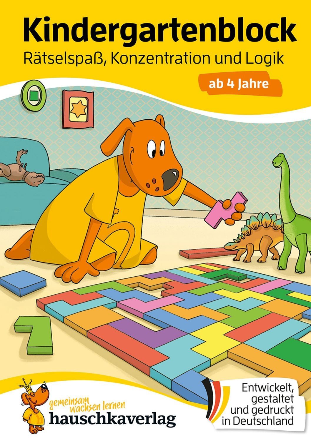 Kindergartenblock ab 4 Jahre – Rätsel-Spaß, Konzentration und Logik / Ulrike Maier