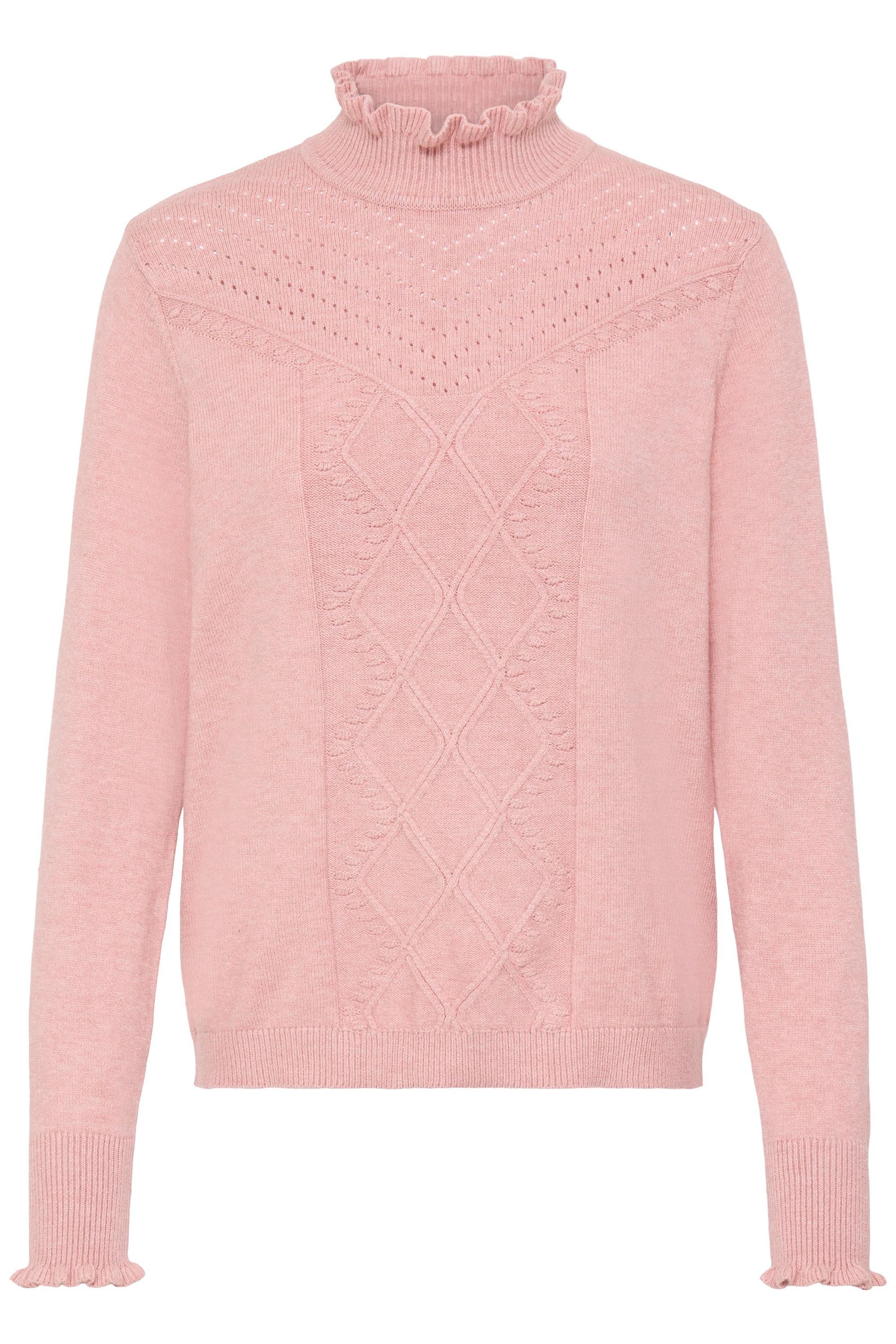 OXMO Strickpullover OXBMMNERA ONECK JUMPER Modischer Feinstrick-Pullover mi günstig online kaufen