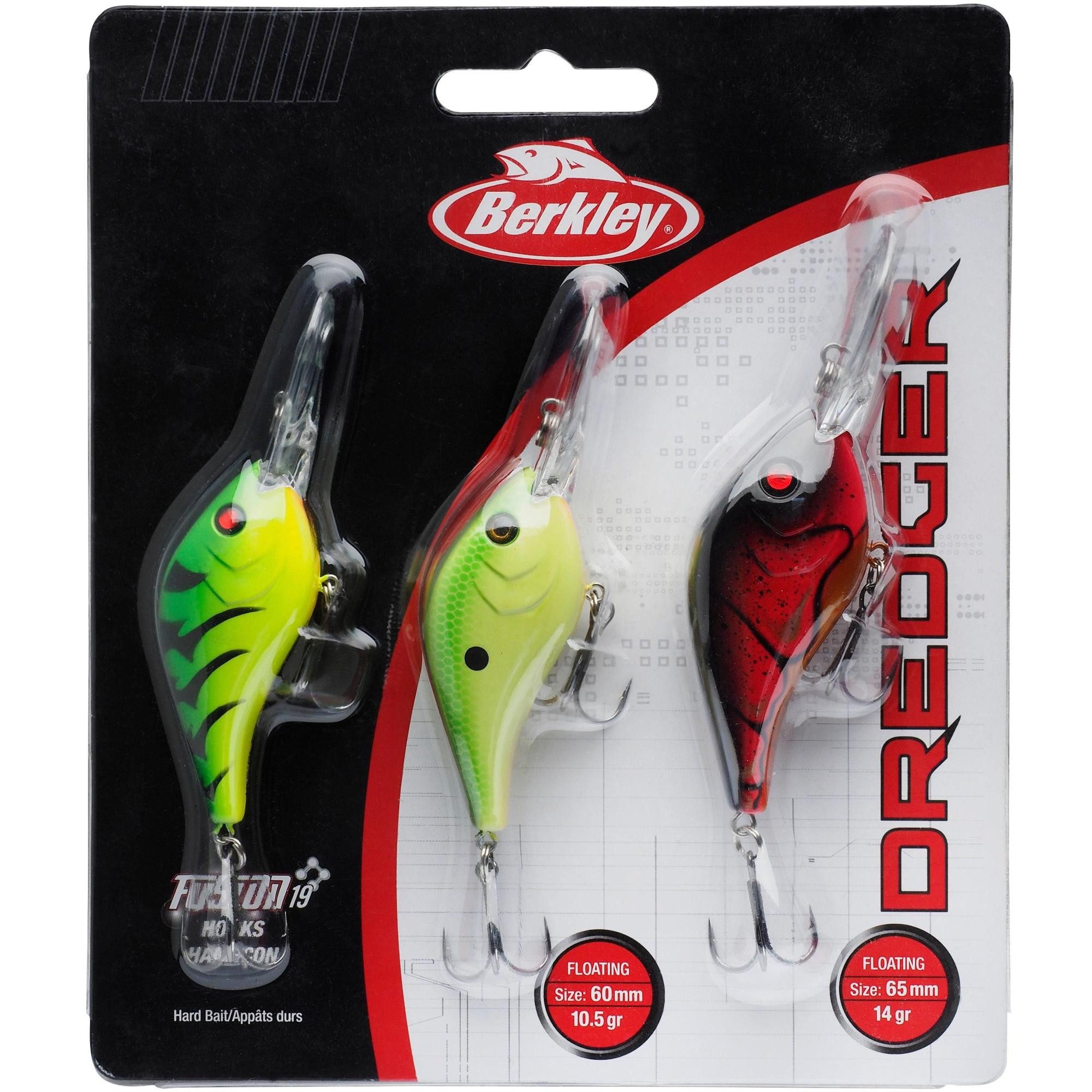Kunstköder Berkley Dredger 3-Pack SET - Raubfisch - Zander - Barsch - Angeln