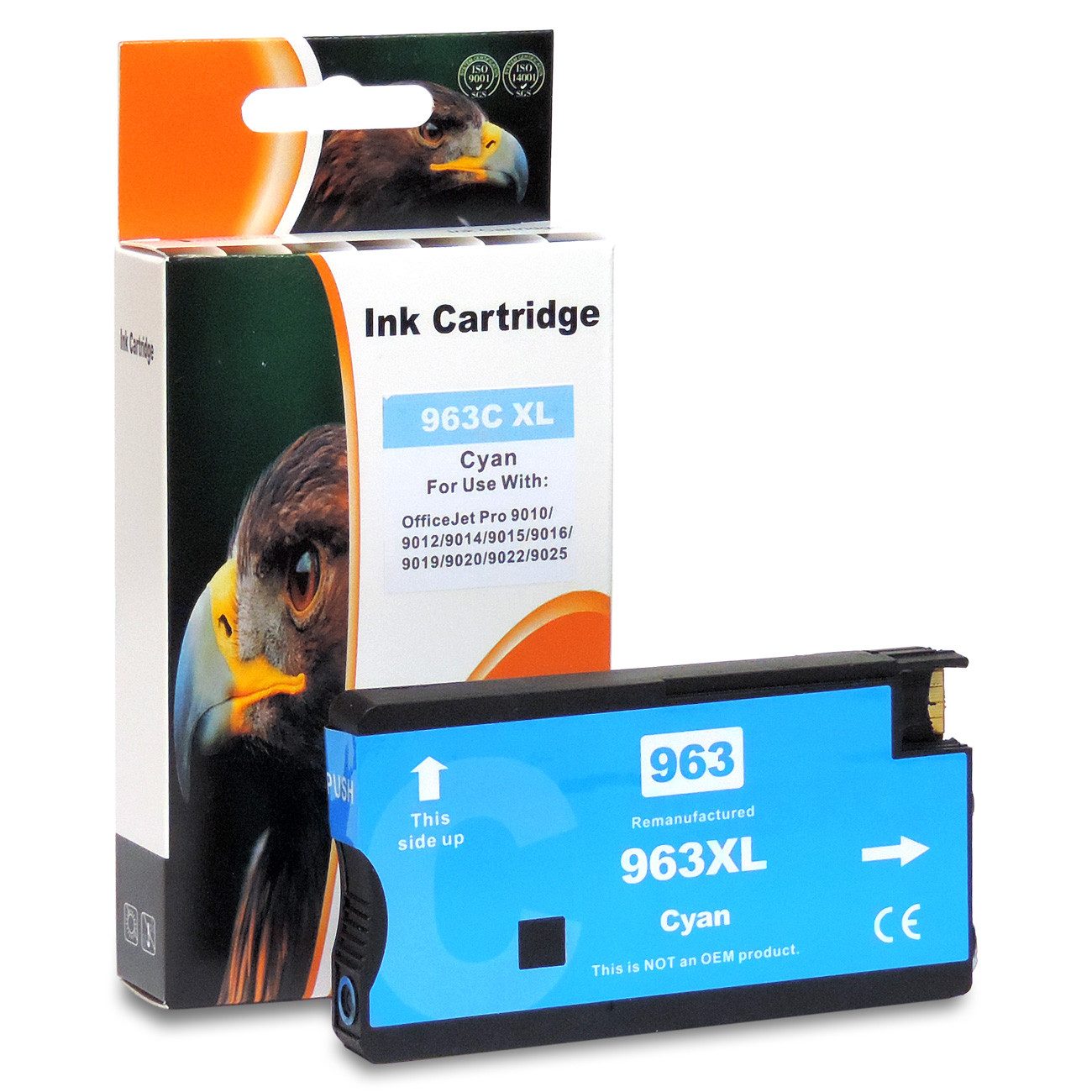 Tonerkartusche D&C HP 963XL Kompatibel 4er-Set Tintenpatronen für HP OfficeJet Pro, (Kompatibel für HP OfficeJet Pro 9028 963XL, 3YP35AE), 9028