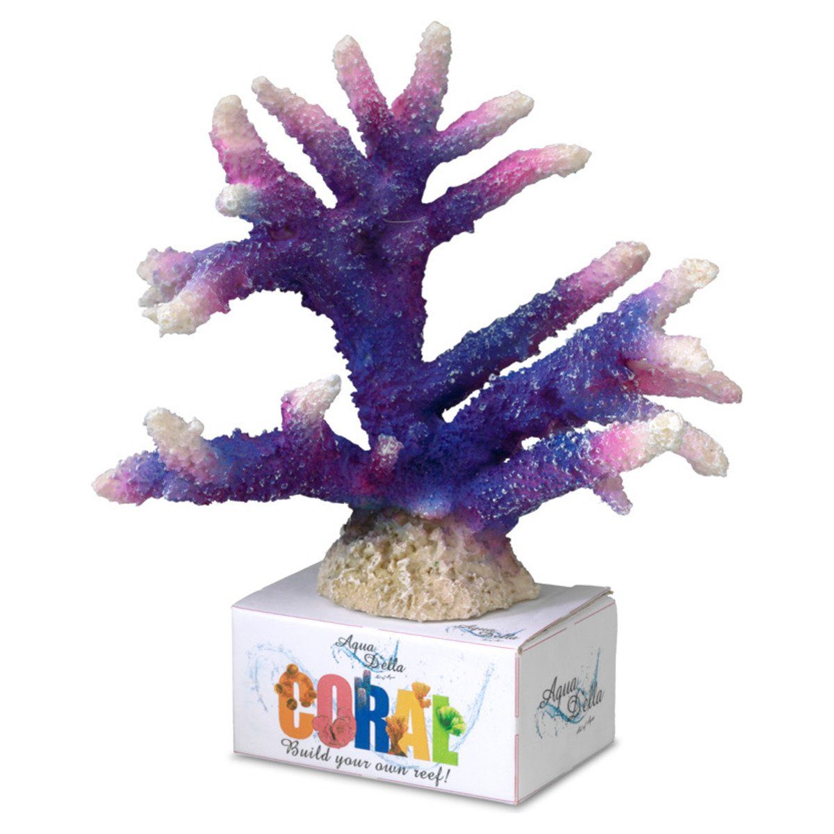 Europet-Bernina Aquariendeko Korallenmodul Staghorn Koralle violett