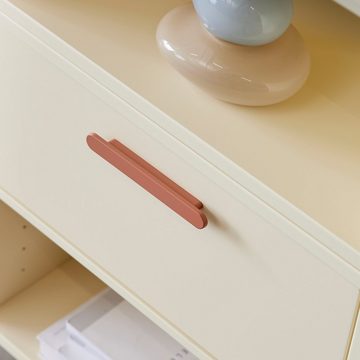 Hammel Furniture Regal Keep by Hammel, mit Schublade und Griffe in Kontrastfarbe, Breite 45,4 cm