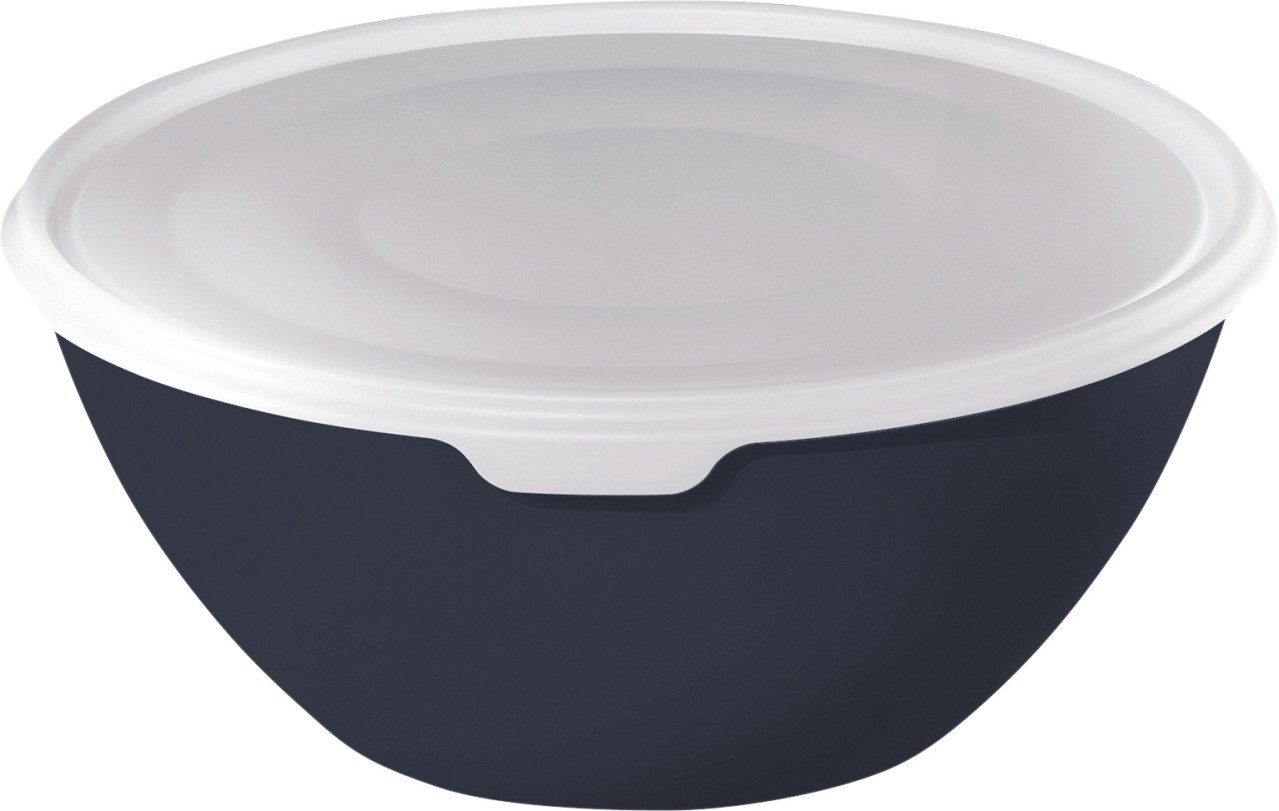 ROTHO Schüssel Rotho Schüssel + Deckel Caruba, 3 l midnight blau, Kunststoff