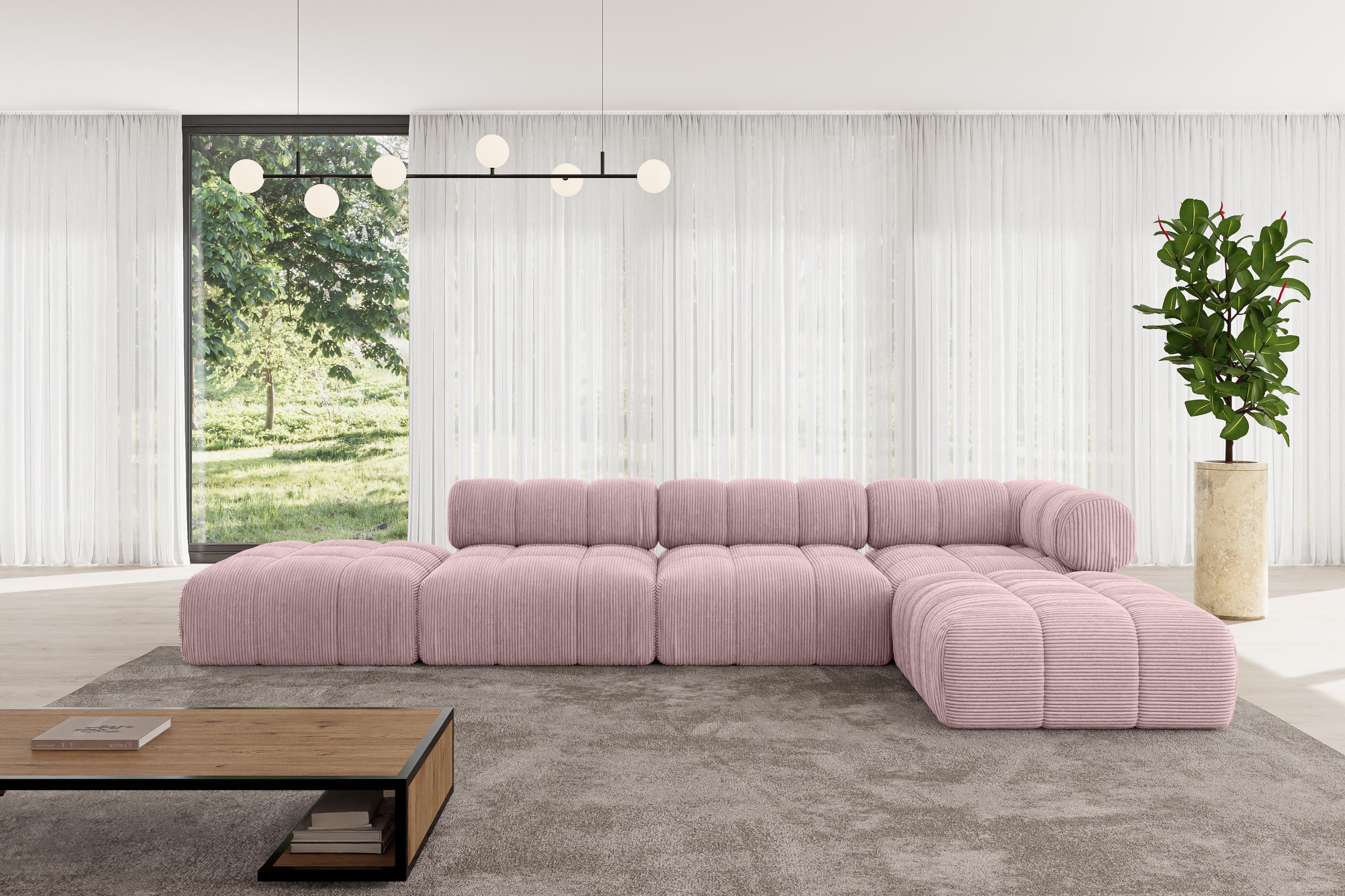 ALTDECOR Ecksofa Kerru-L2, Sofa Praktische Bequeme günstig online kaufen