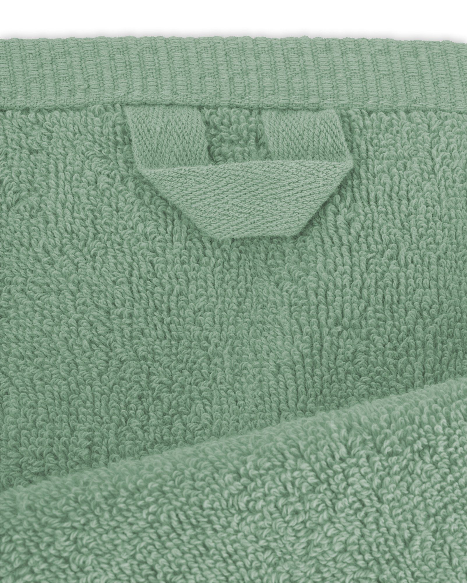 70x140 Frottiertuch, (2-St) Baumwolle 600g/m2 14-5706 100% Silt - Green Badetücher Qualität BANANALU Baumwolle cm