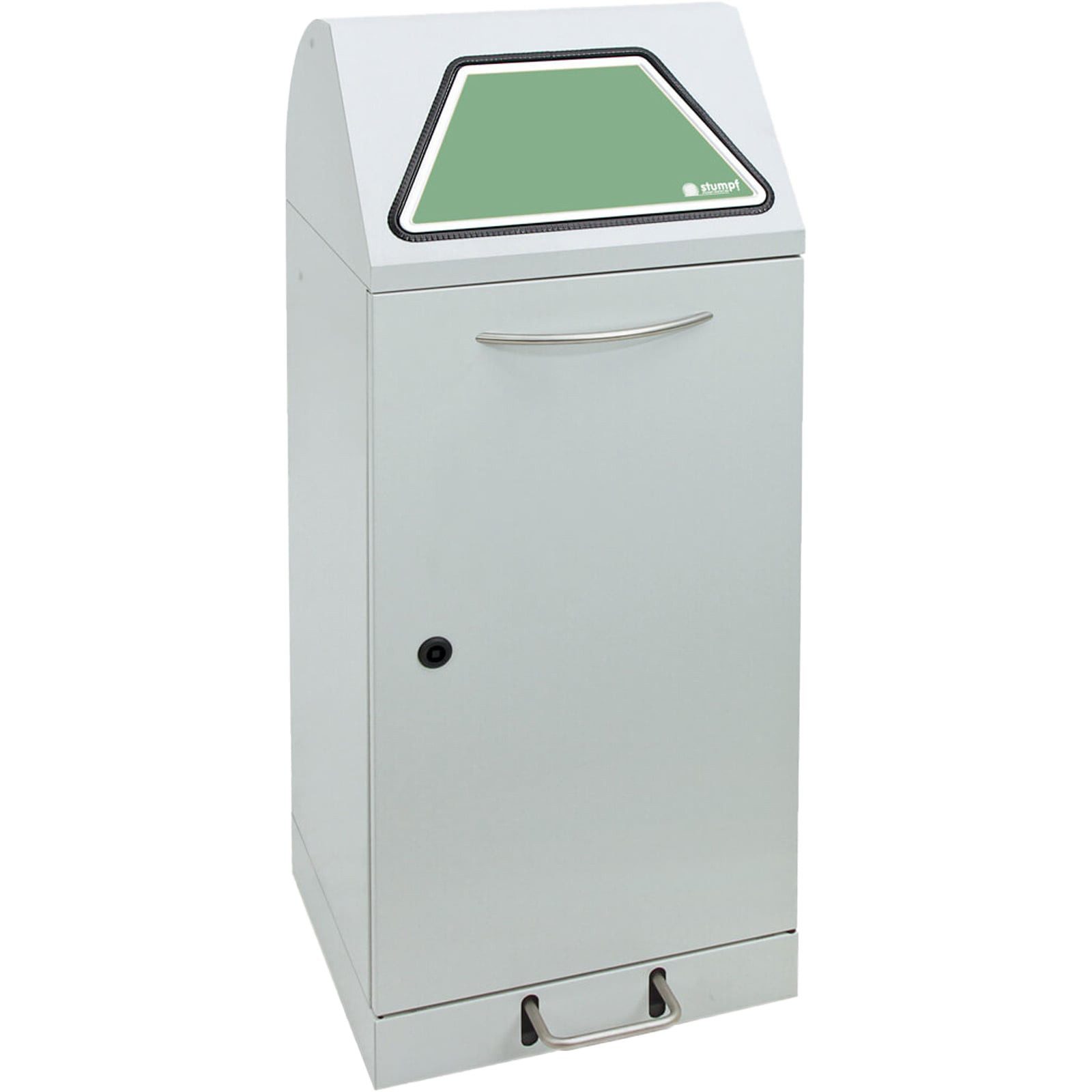 STUMPF Aufbewahrungsbox Stumpf Abfalltrennung Modul-Vario 75 lichtgrau Innenbehälter 75l + Tre