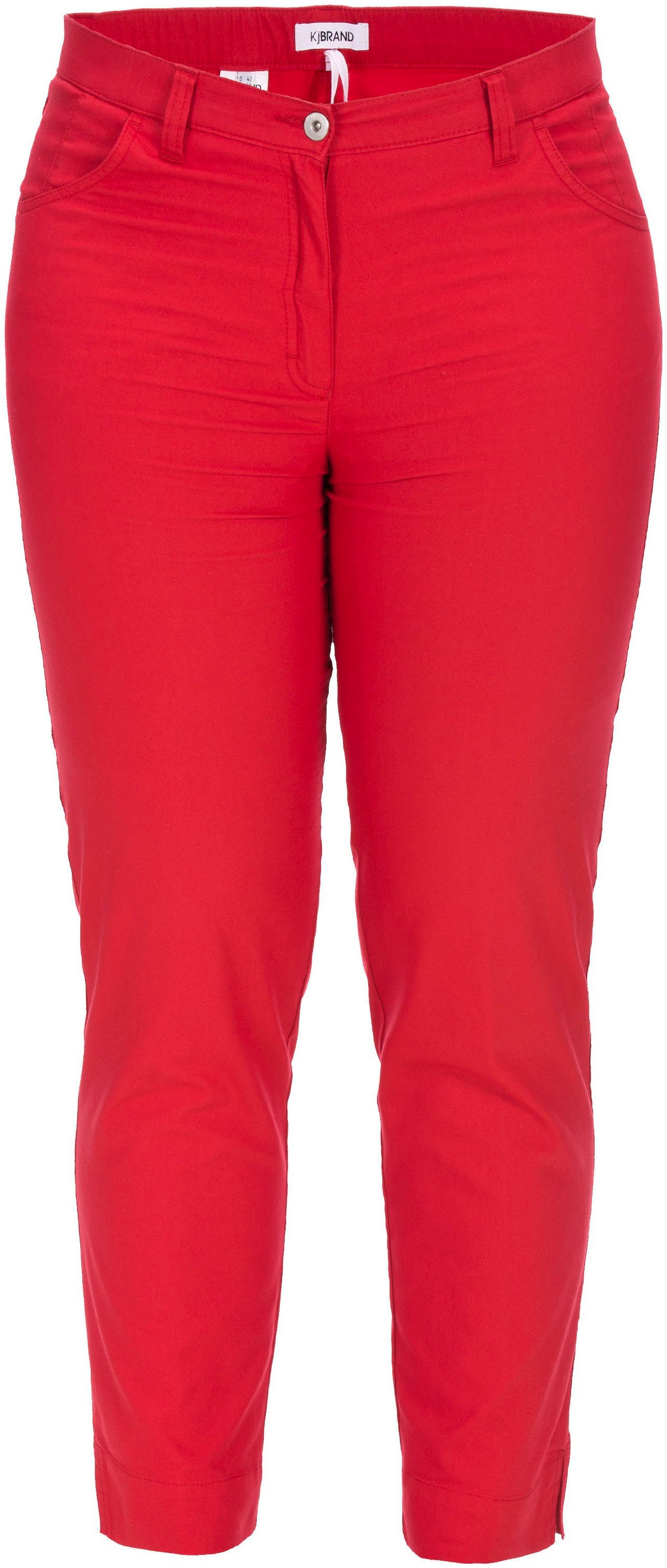 Chino Betty Chinohose KjBRAND mit Komfortbund rot